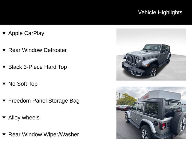 Used 2020 Jeep Wrangler Unlimited Sahara AWD/4WD image 8