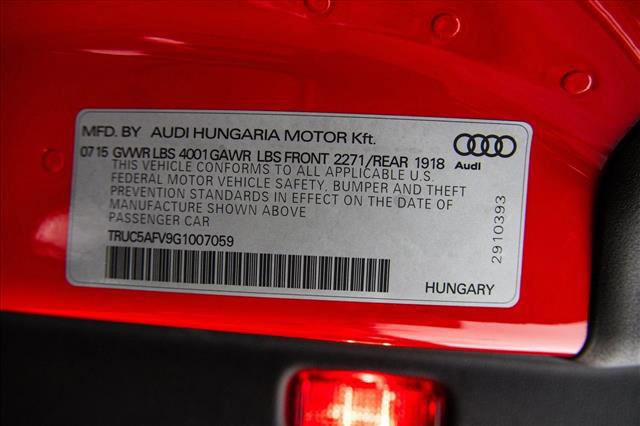 Used 2016 Audi TT 2.0T image 25