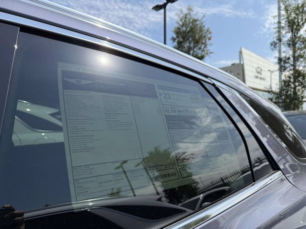 New 2026 Genesis GV70 2.5T AWD/4WD image 13
