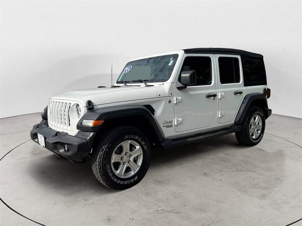 Used 2021 Jeep Wrangler Unlimited Sport image 2
