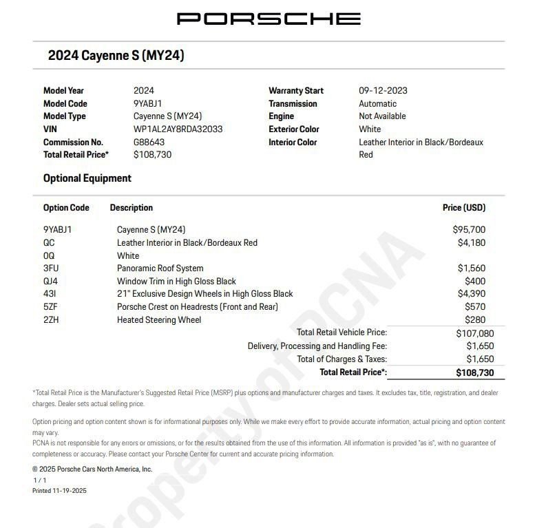 Certified 2024 Porsche Cayenne S image 6
