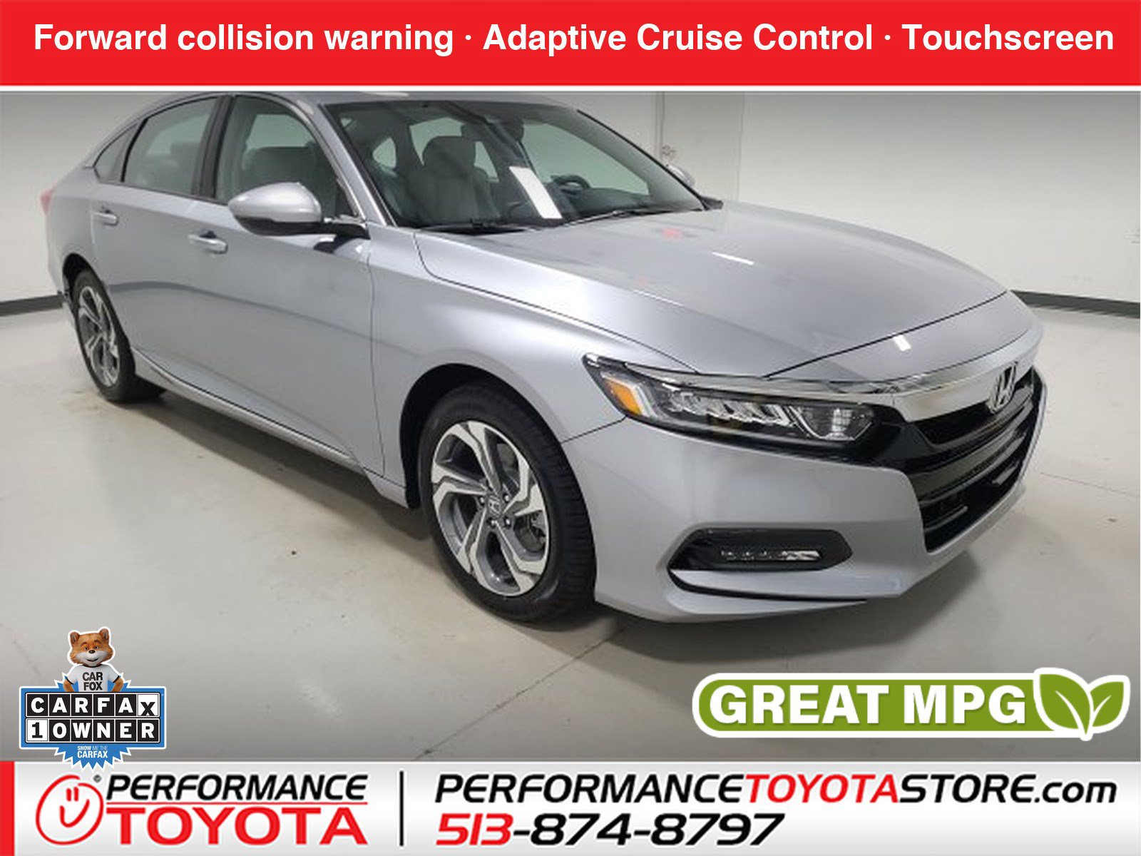 Used 2020 Honda Accord EX-L image 1