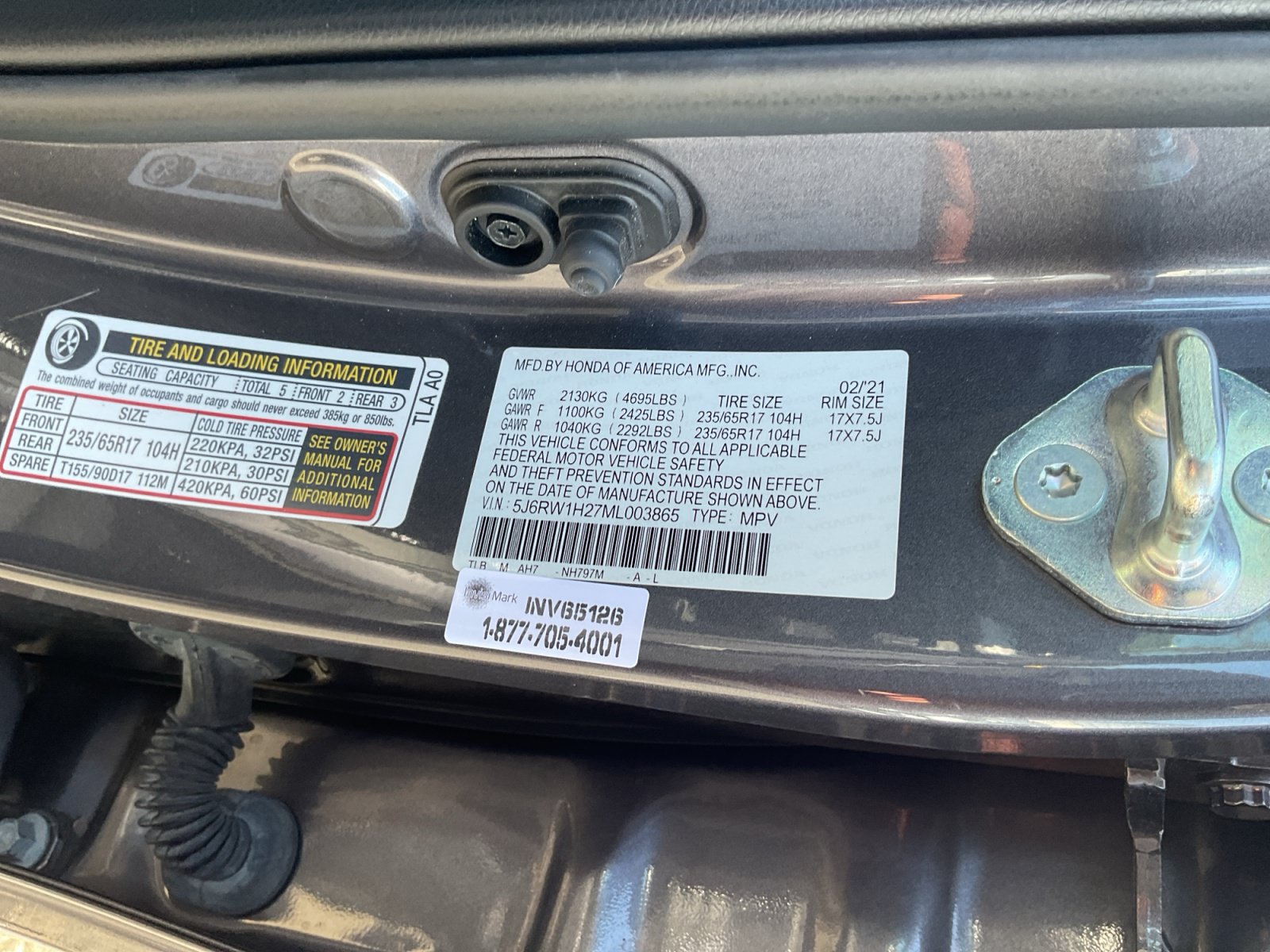 Used 2021 Honda CR-V LX image 21