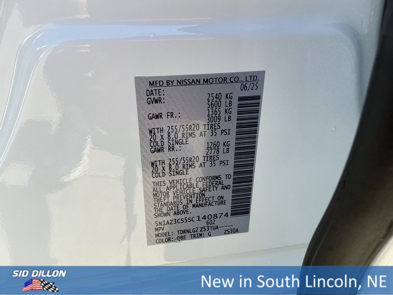 New 2025 Nissan Murano SL w/ Cargo Package image 12