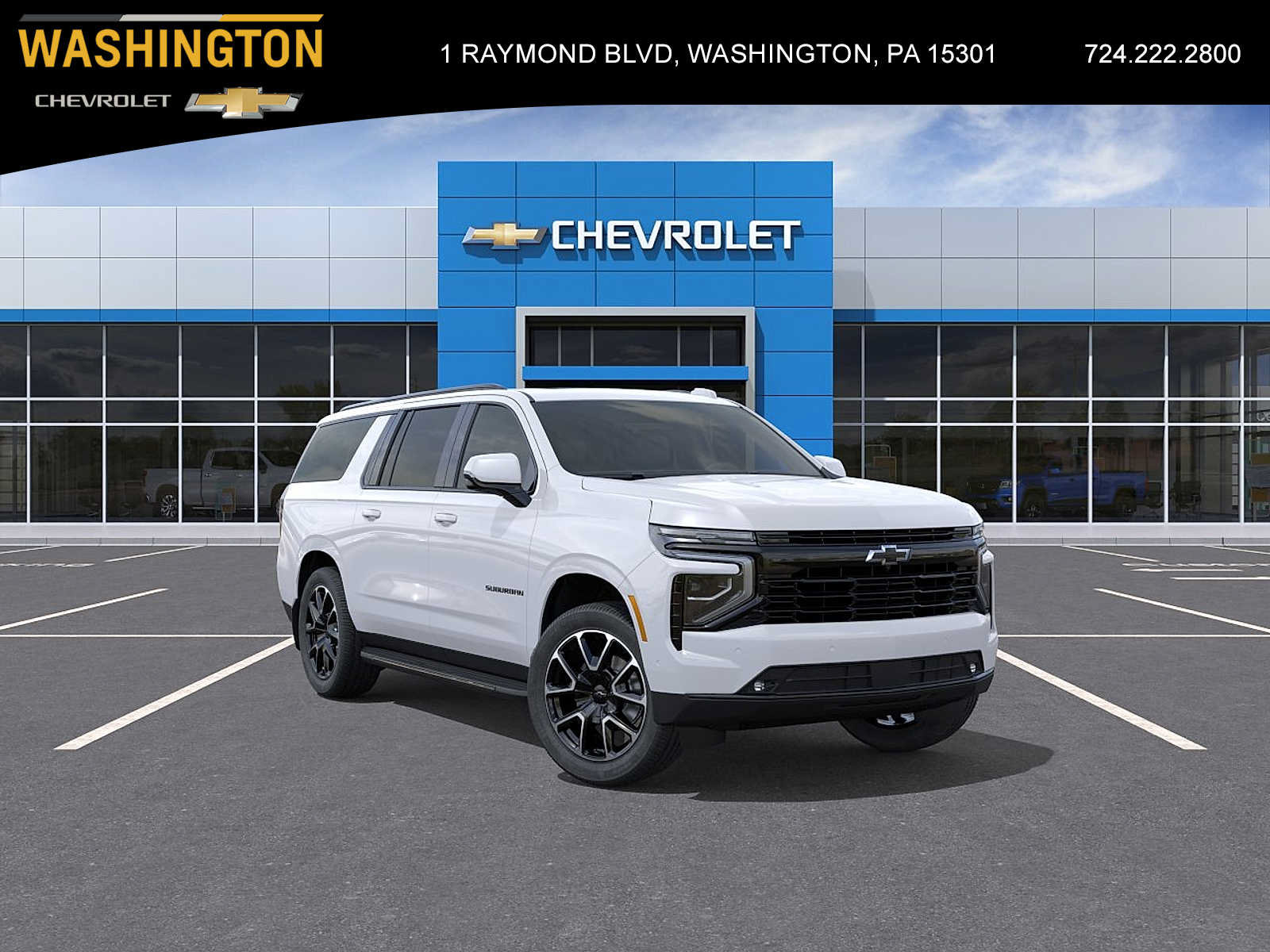 New 2026 Chevrolet Suburban RST w/ Comfort Package AWD/4WD image 1