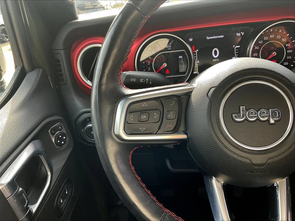 Used 2021 Jeep Wrangler Rubicon w/ Uconnect 4C Nav & Sound Group AWD/4WD image 11