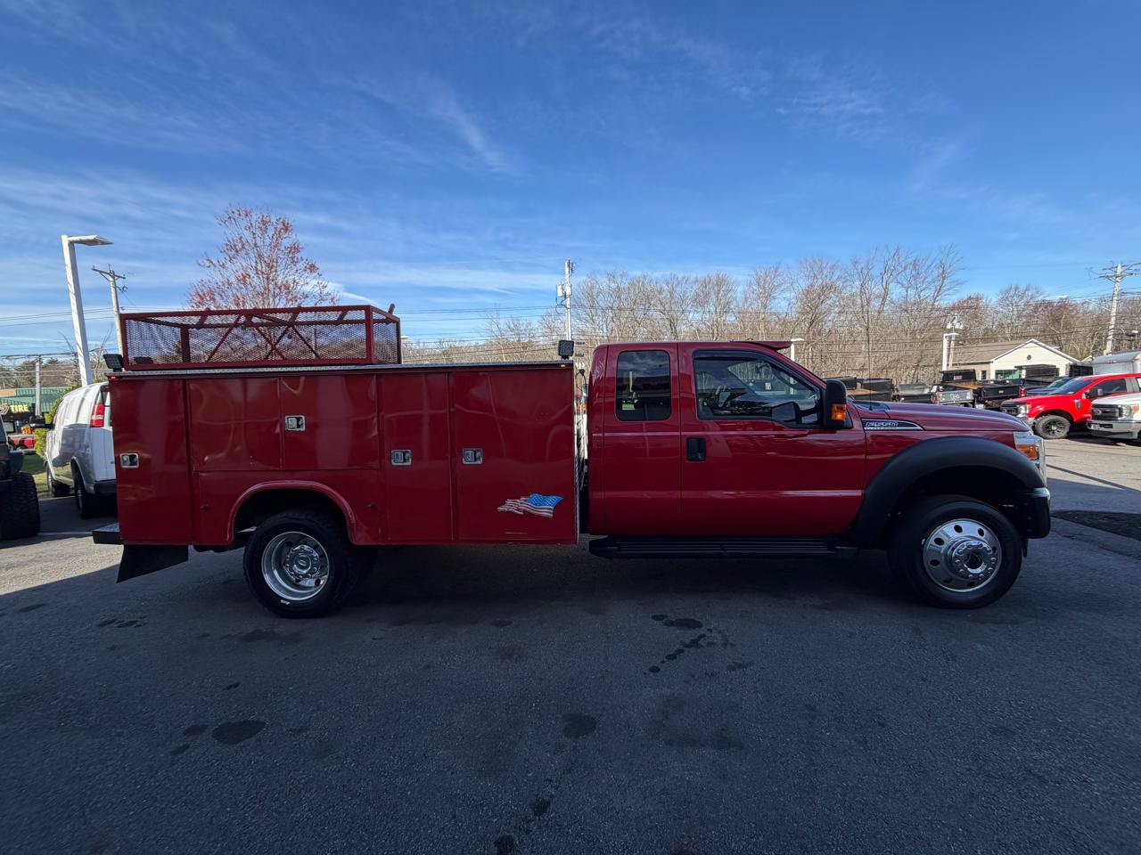 Used 2013 Ford F550 4x4 SuperCab Super Duty w/ Payload Upgrade Pkg image 6