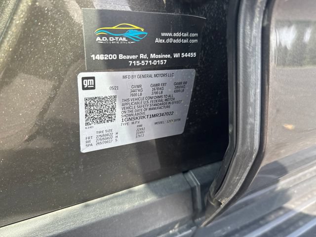 Used 2021 Chevrolet Tahoe RST w/ Luxury Package AWD/4WD image 34