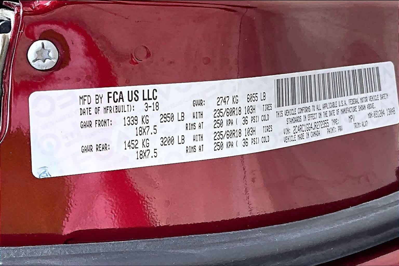 Used 2018 Chrysler Pacifica Limited FWD image 33