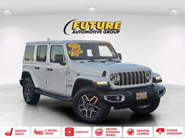 Used 2024 Jeep Wrangler Unlimited Sahara w/ Technology Group