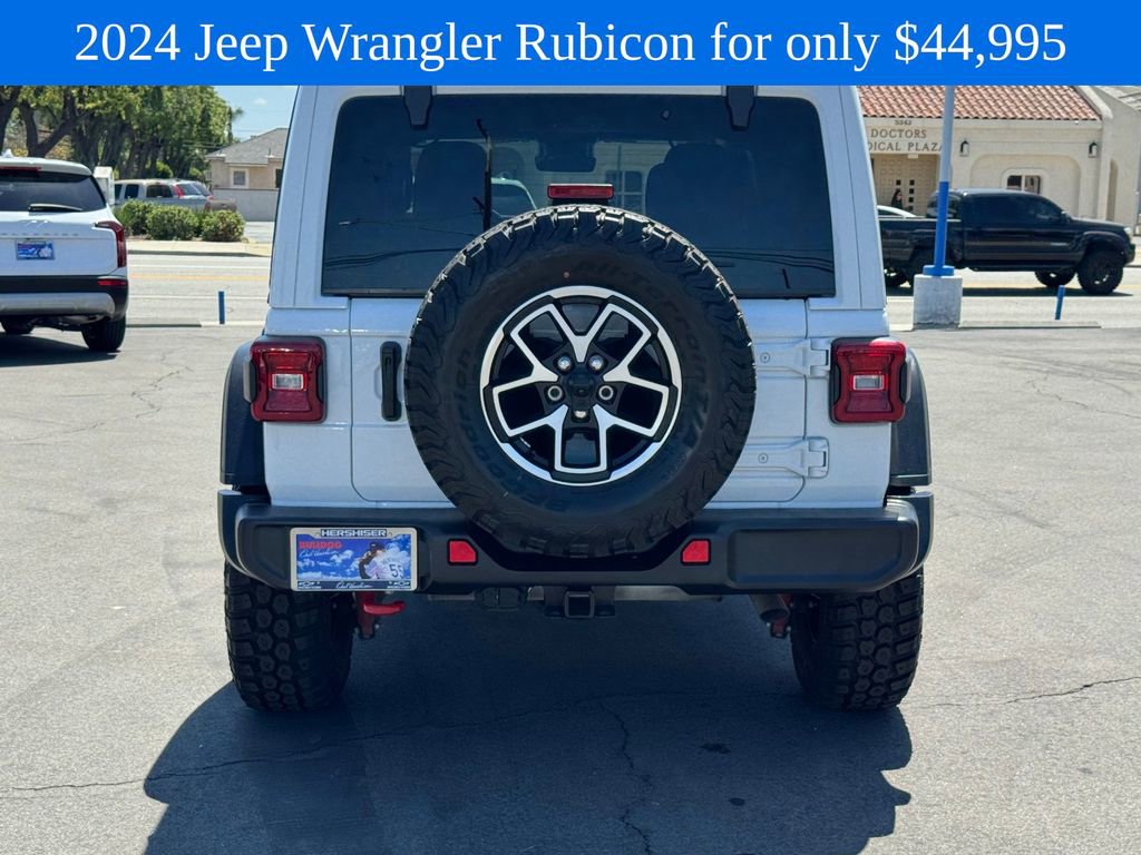 Used 2024 Jeep Wrangler Unlimited Rubicon w/ Technology Group AWD/4WD image 5