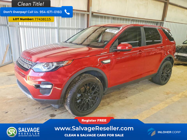 Used 2017 Land Rover Discovery Sport HSE
