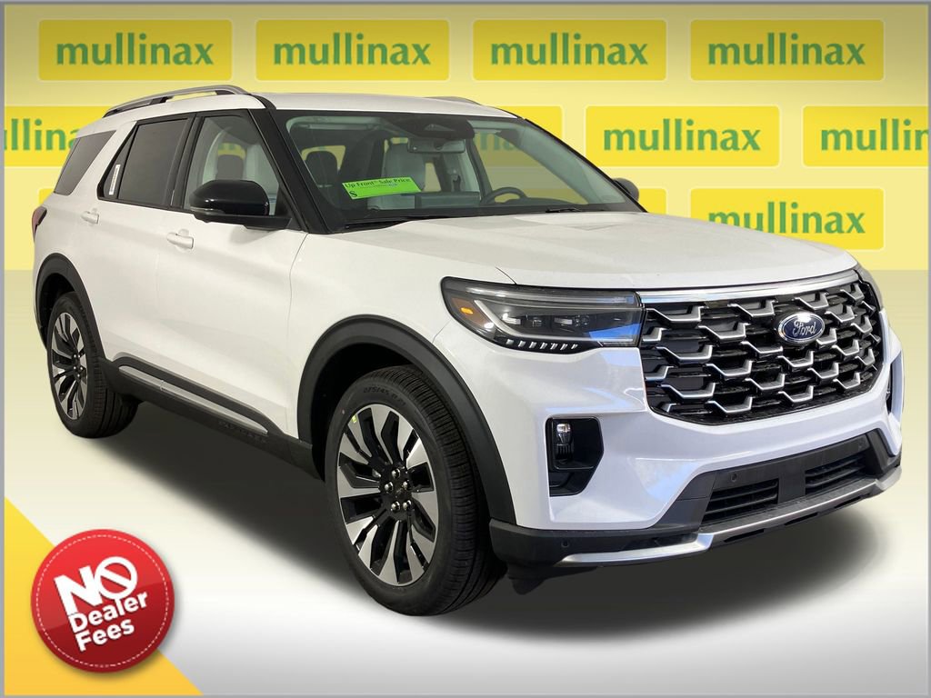 New 2026 Ford Explorer Platinum w/ LUX Leather Package 360° Tour