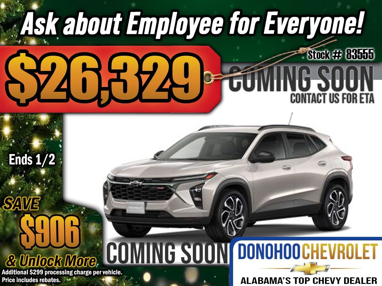 New 2026 Chevrolet Trax RS image 1