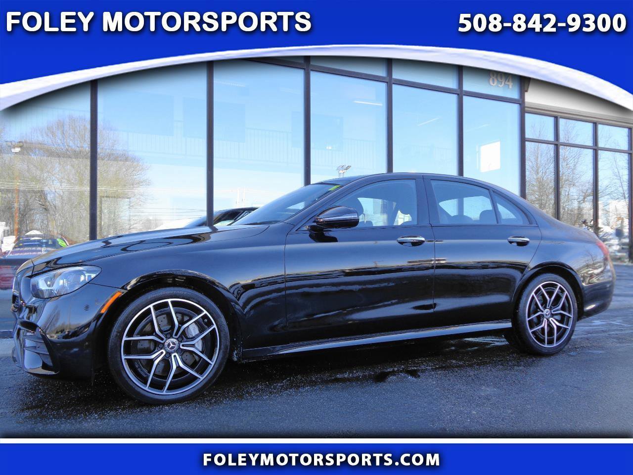 Used 2021 Mercedes-Benz E 450 4MATIC Sedan w/ Premium Package