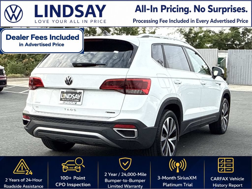 Used 2023 Volkswagen Taos SE AWD/4WD image 3