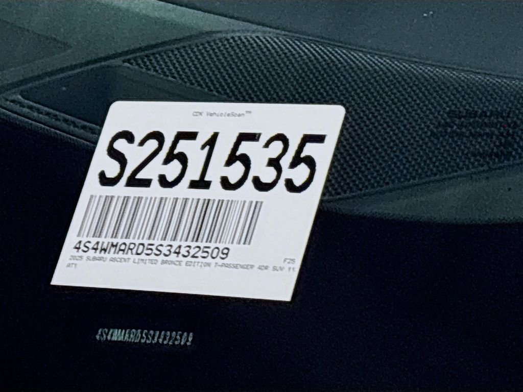 New 2025 Subaru Ascent Bronze Edition w/ Popular Package #2 image 27