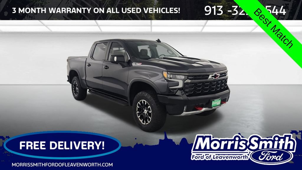 Used 2022 Chevrolet Silverado 1500 ZR2 w/ Technology Package AWD/4WD image 1