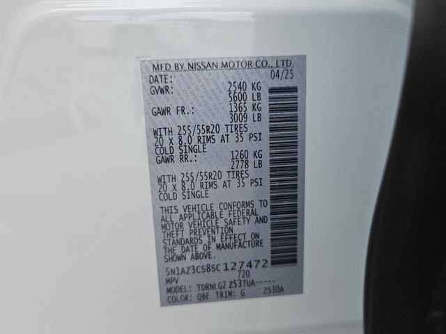 Used 2025 Nissan Murano SL w/ Cargo Package AWD/4WD image 7