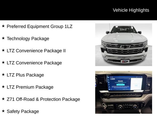 Certified 2023 Chevrolet Silverado 1500 LTZ w/ LTZ Premium Package AWD/4WD image 16
