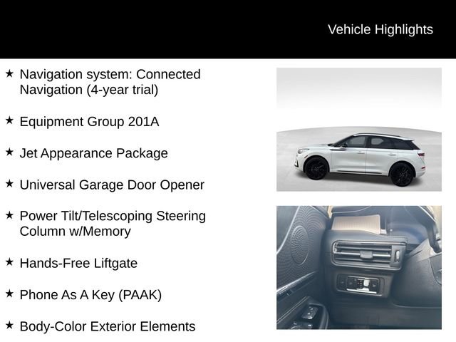 Used 2025 Lincoln Corsair Reserve w/ Jet Appearance Package image 3