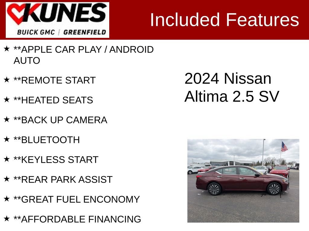 Used 2024 Nissan Altima 2.5 SV image 2