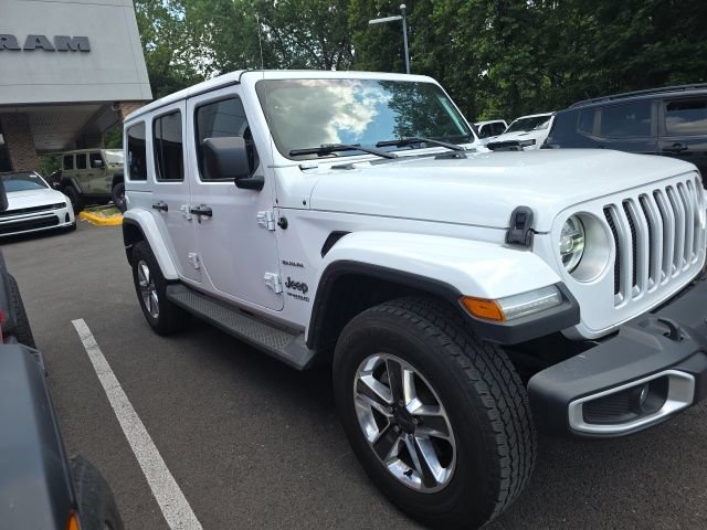 Used 2020 Jeep Wrangler Unlimited Sahara AWD/4WD image 3