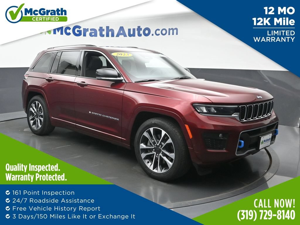 Used 2023 Jeep Grand Cherokee Overland w/ Luxury Tech Group IV