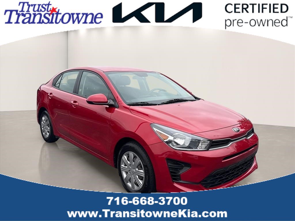 Certified 2021 Kia Rio S