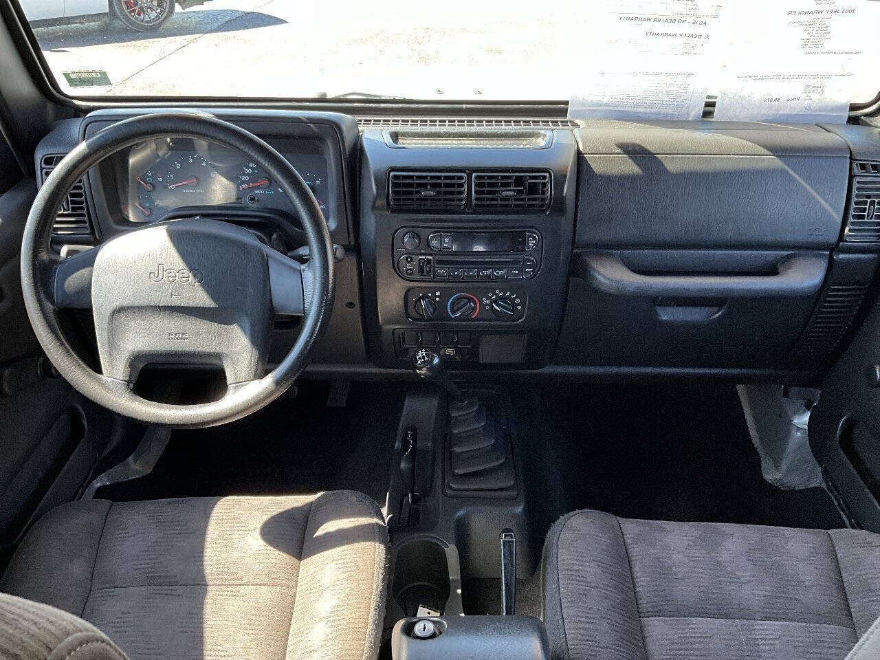 Used 2003 Jeep Wrangler X AWD/4WD image 14