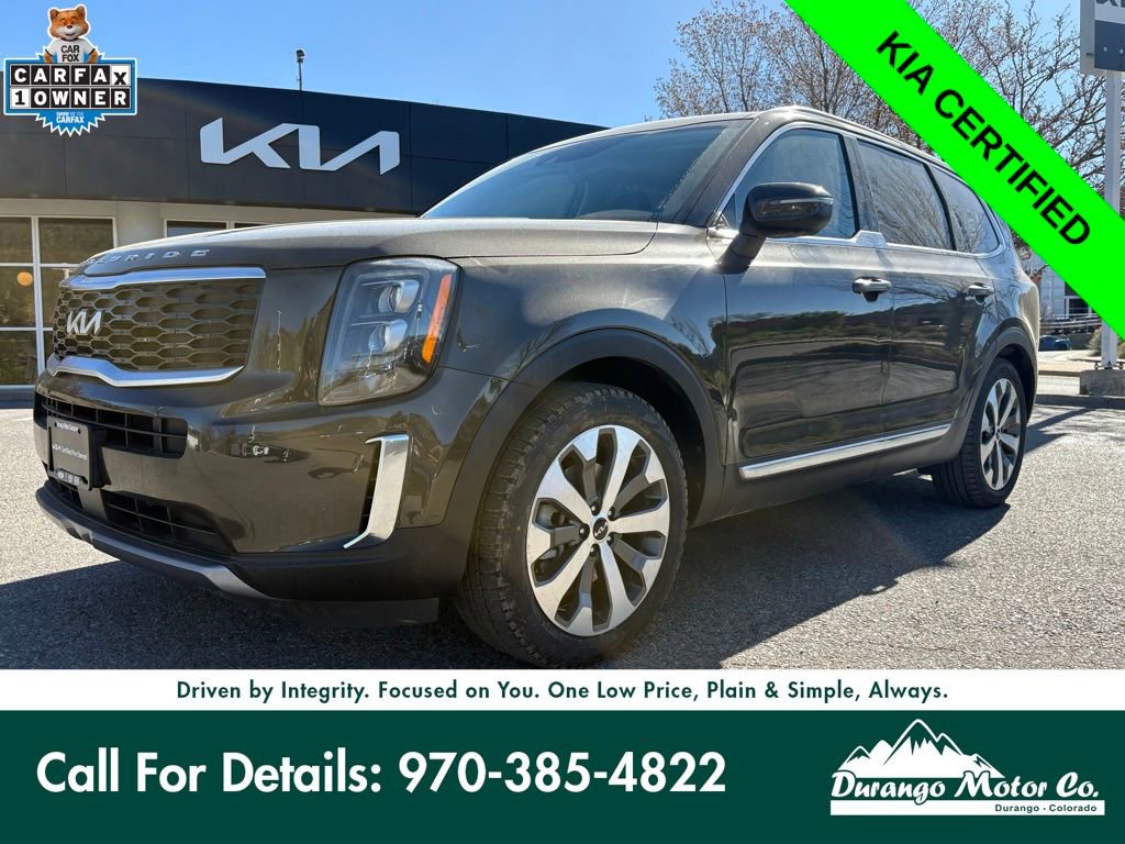 Certified 2022 Kia Telluride EX w/ EX Premium Package AWD/4WD image 1
