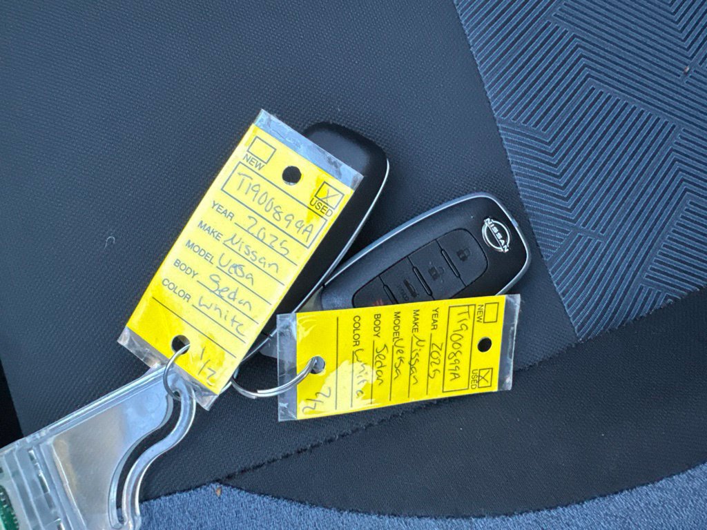 Used 2025 Nissan Versa SV w/ Trunk Package FWD image 57