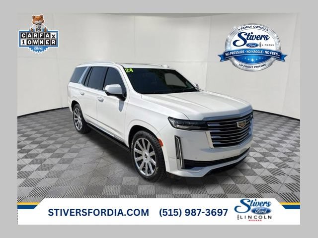 Used 2024 Cadillac Escalade Premium Luxury Platinum w/ Heavy-Duty Trailer Package AWD/4WD image 1