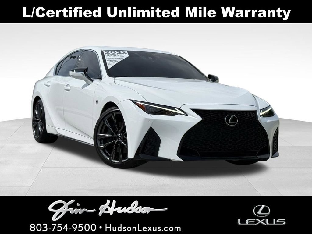 Certified 2023 Lexus IS 350 F Sport w/ Memory Package RWD video 1