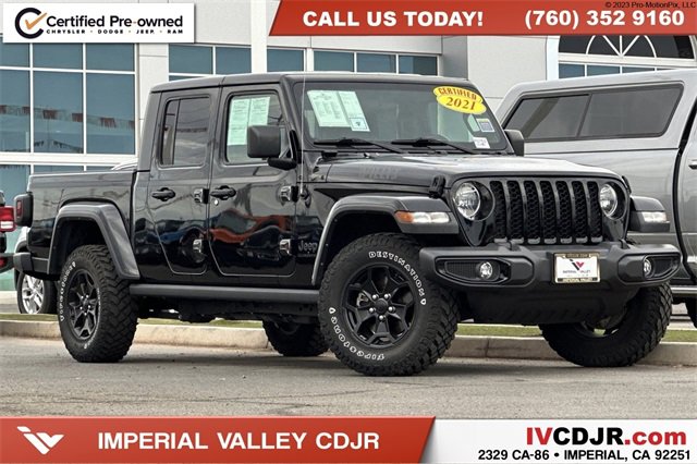 Certified 2021 Jeep Gladiator Willys