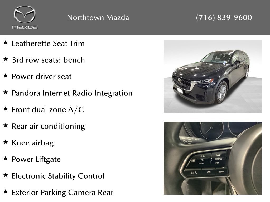 Certified 2025 MAZDA CX-90 3.3 Turbo w/ Select Package image 10