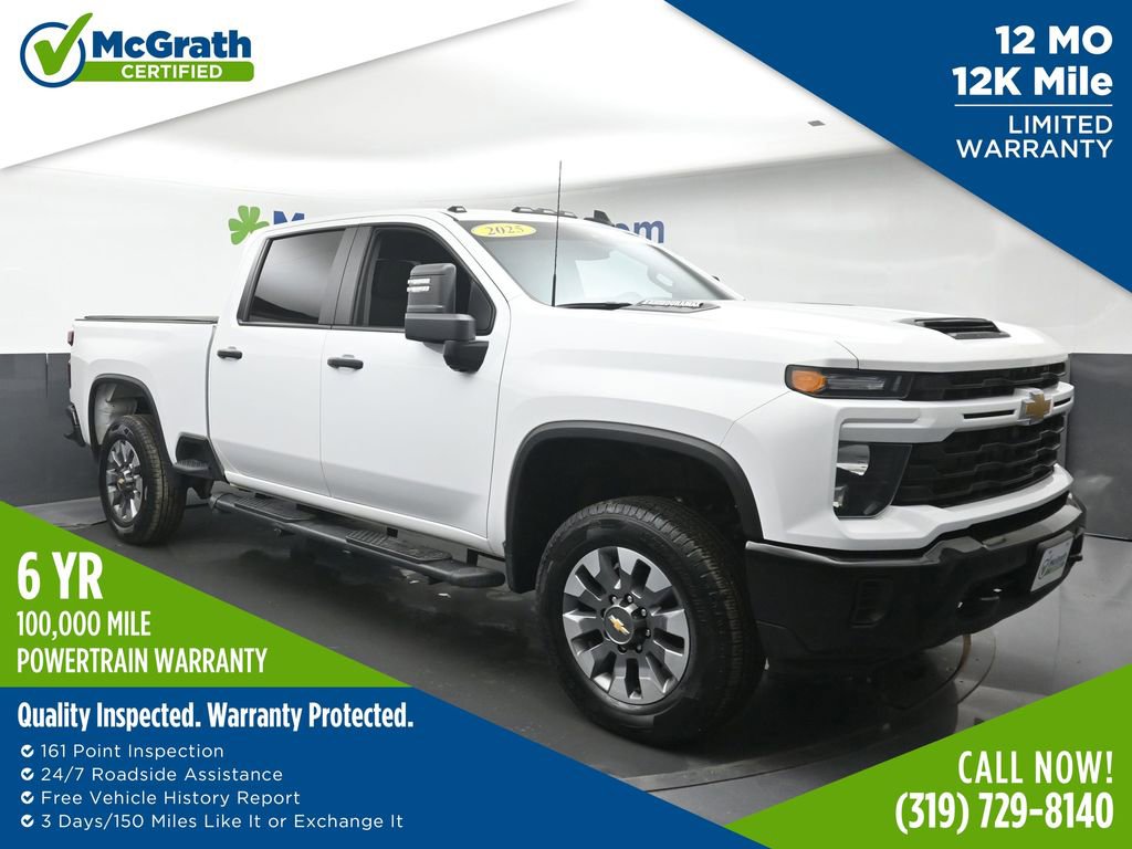 Used 2025 Chevrolet Silverado 2500 Custom w/ Custom Value Package video 1