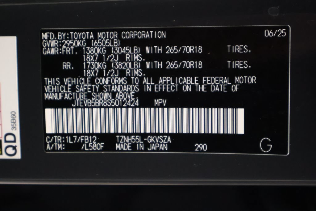 Certified 2025 Toyota 4Runner TRD Off-Road AWD/4WD image 17