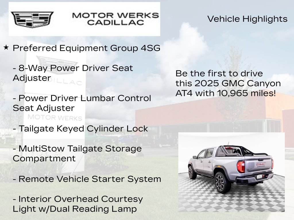 Used 2025 GMC Canyon AT4 w/ Nightfall Edition AWD/4WD image 13