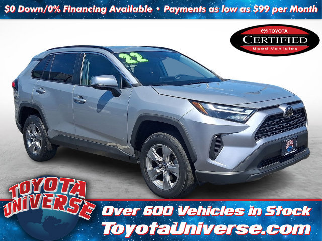 Certified 2022 Toyota RAV4 XLE