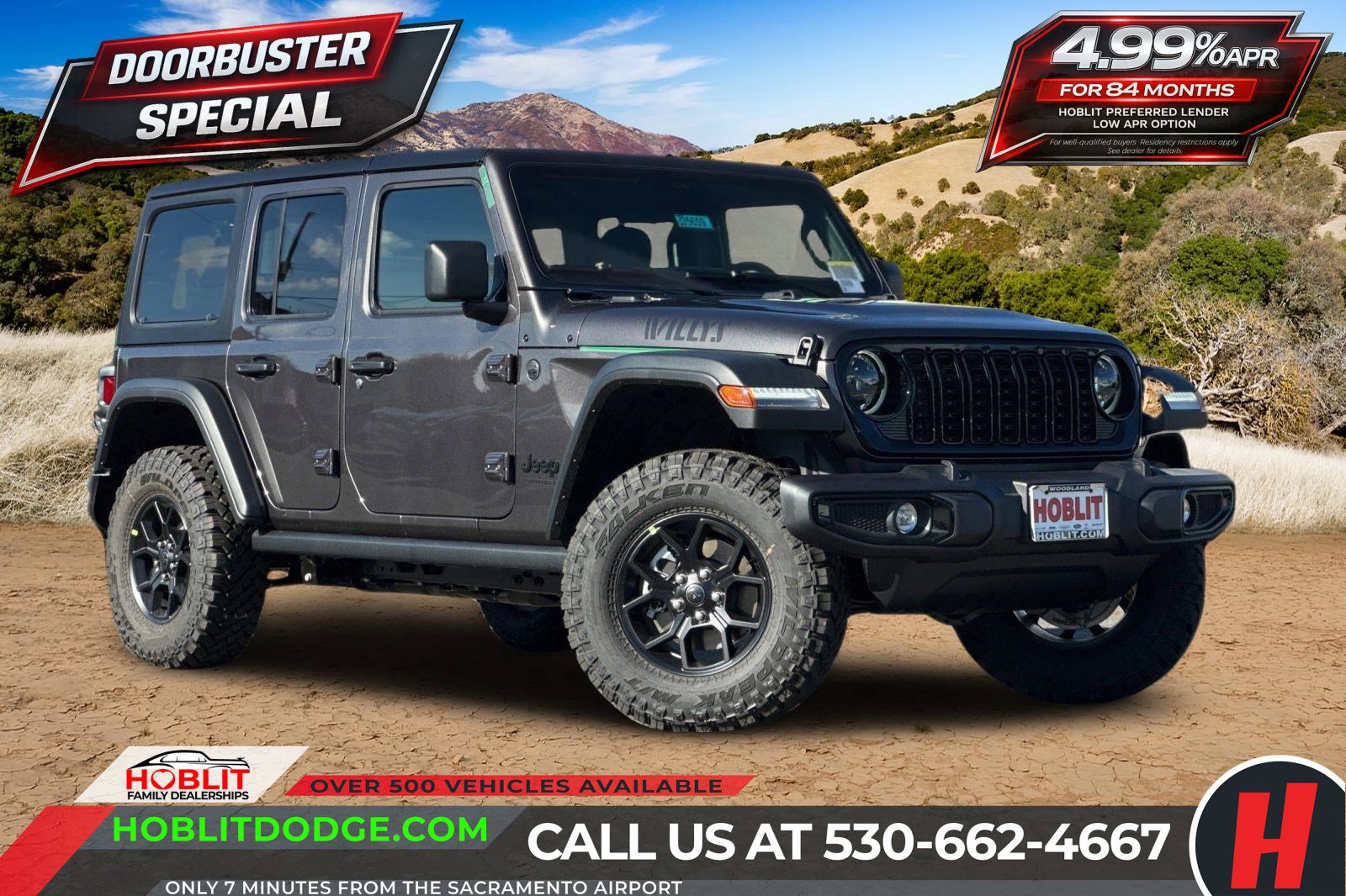 New 2026 Jeep Wrangler Unlimited Sport image 1
