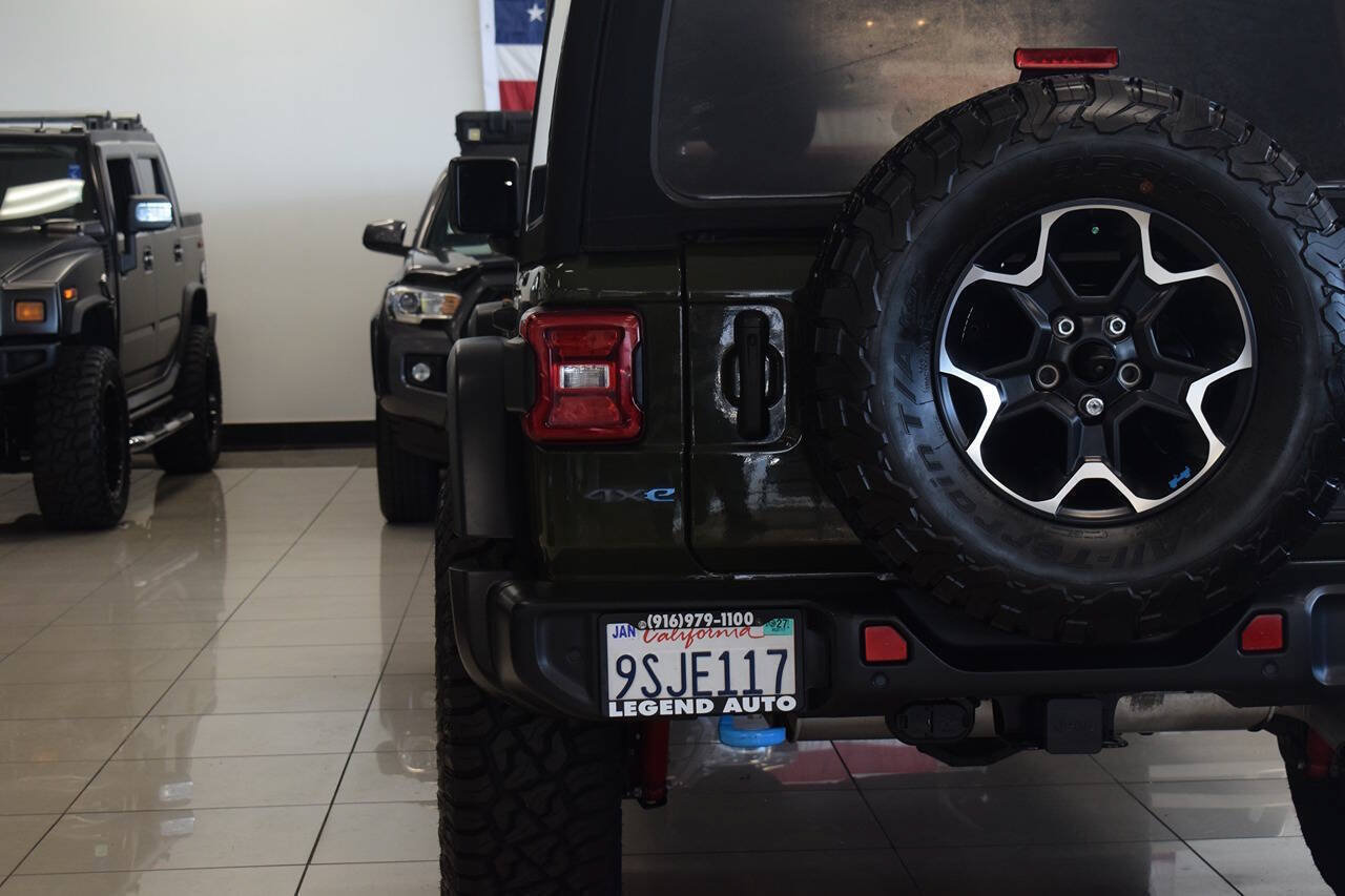 Used 2022 Jeep Wrangler Unlimited Rubicon 4xe w/ Cold Weather Group AWD/4WD image 10