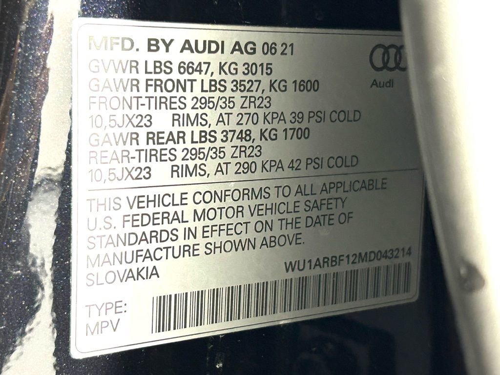 Used 2021 Audi RS Q8 image 42