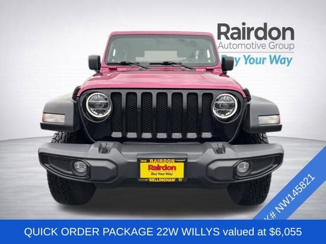 Used 2022 Jeep Wrangler Willys AWD/4WD image 2
