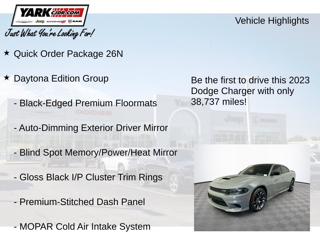 Certified 2023 Dodge Charger R/T w/ Daytona Edition Group RWD image 13
