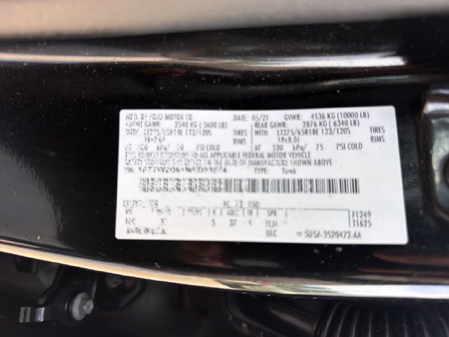 Used 2021 Ford F250 XLT w/ Snow Plow Prep Package AWD/4WD image 31