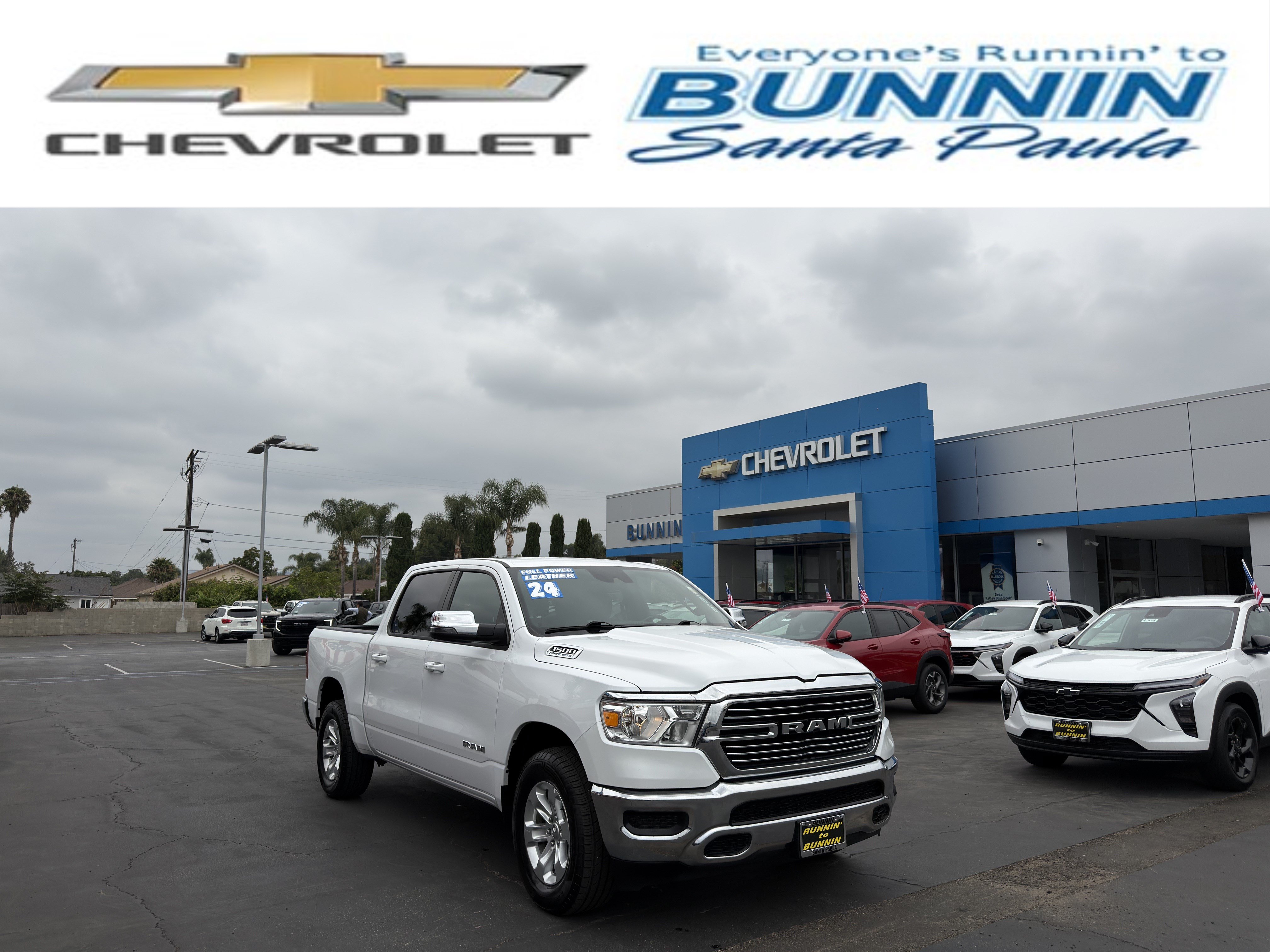Used 2024 RAM 1500 Laramie AWD/4WD image 1
