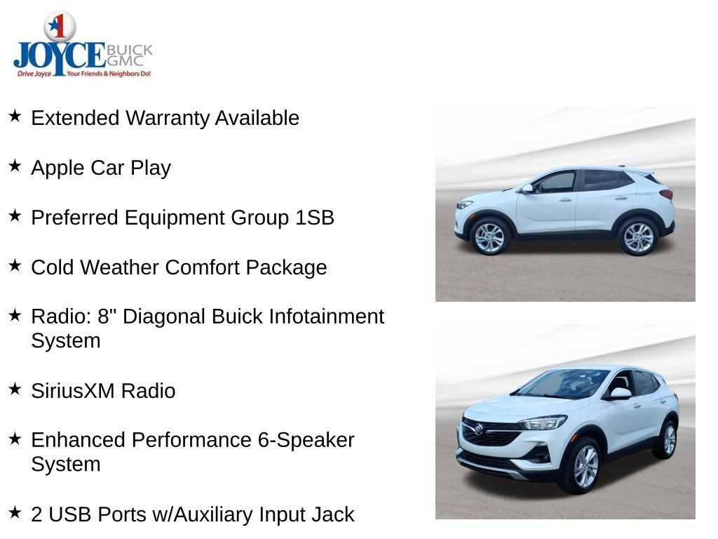 Certified 2020 Buick Encore GX Preferred w/ Cold Weather Comfort Package FWD image 10
