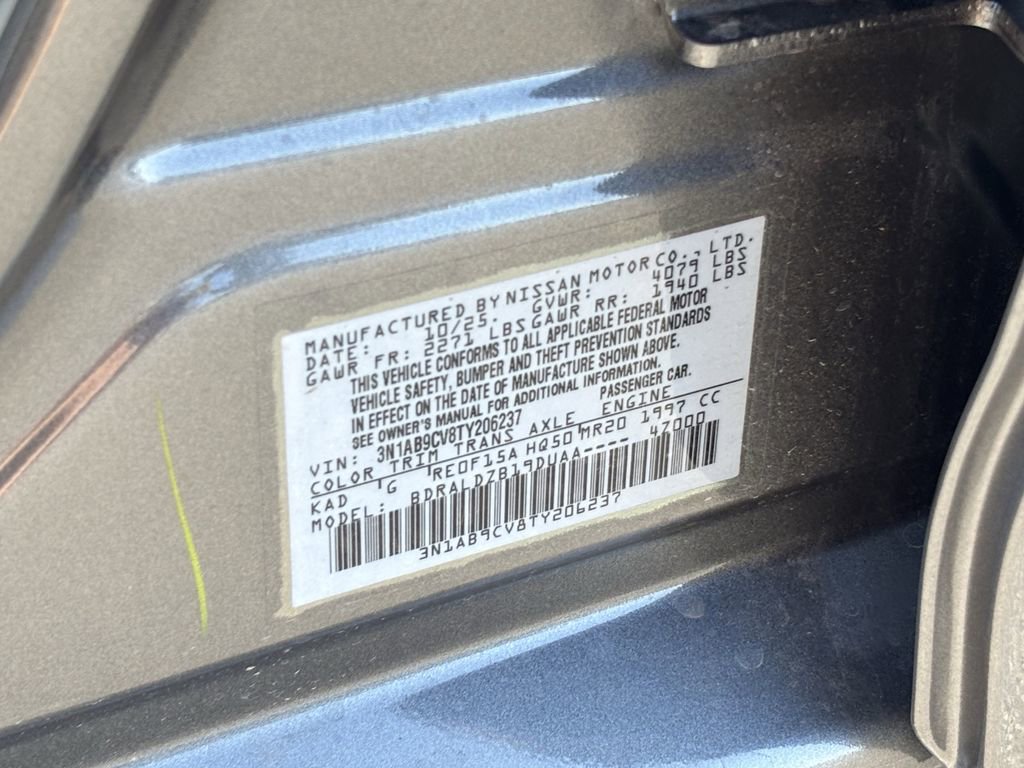 New 2026 Nissan Sentra SV w/ Floor Mat Package image 20