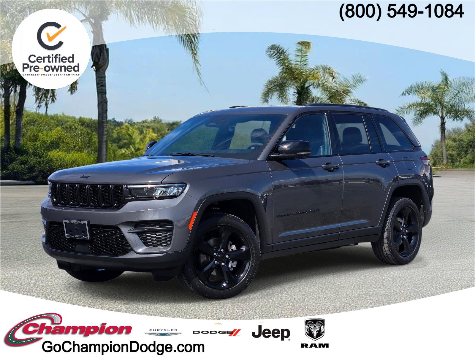 Certified 2025 Jeep Grand Cherokee Altitude RWD video 1